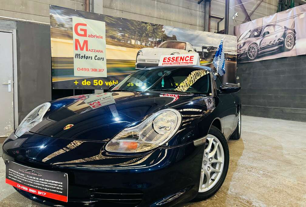 Porsche 2.7i boîte manuelle 66500km carnet(belge)