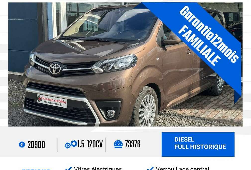 Toyota Proace Verso 1.5 D-4D Long Shuttle S