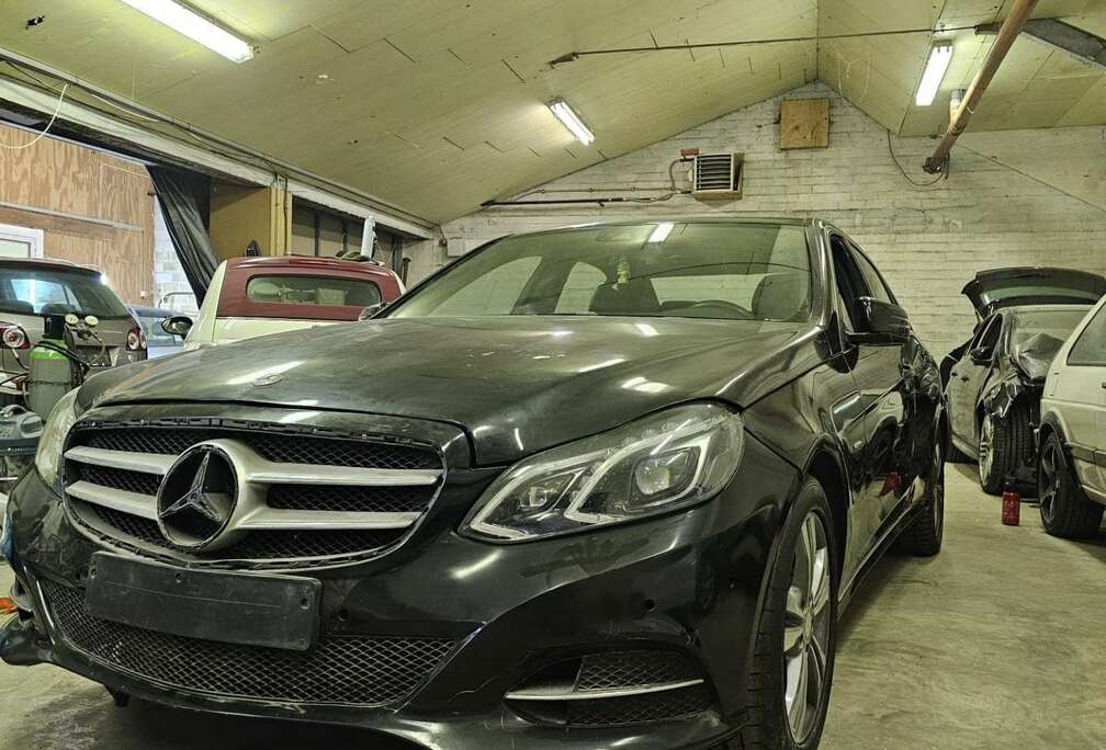 Mercedes-Benz Edition E MOTOR PROBLEEM
