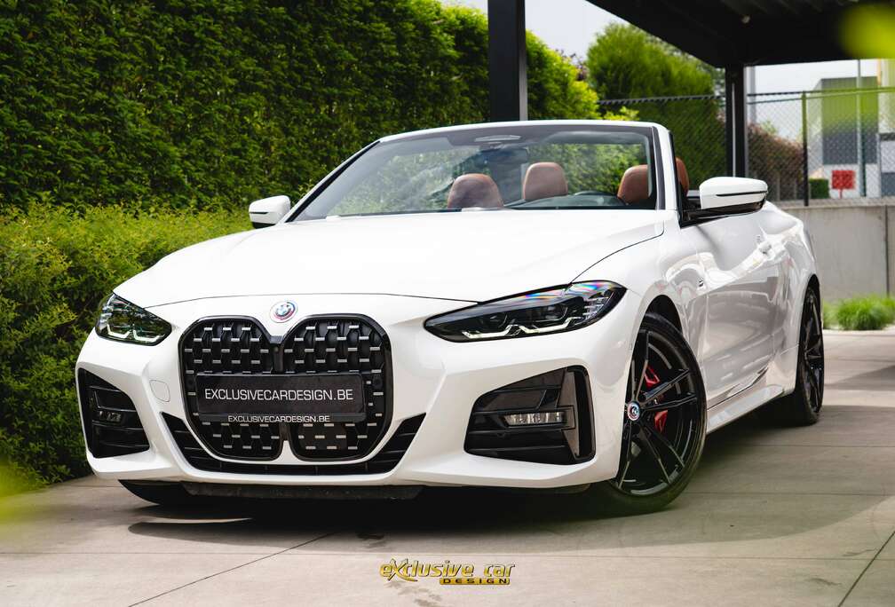 BMW Cabrio 430iAS M-Sport Pro /19\'\'/360Cam/Tartufo leder/Zetelverkoeling/Memory/Harman Kardon/ACC/