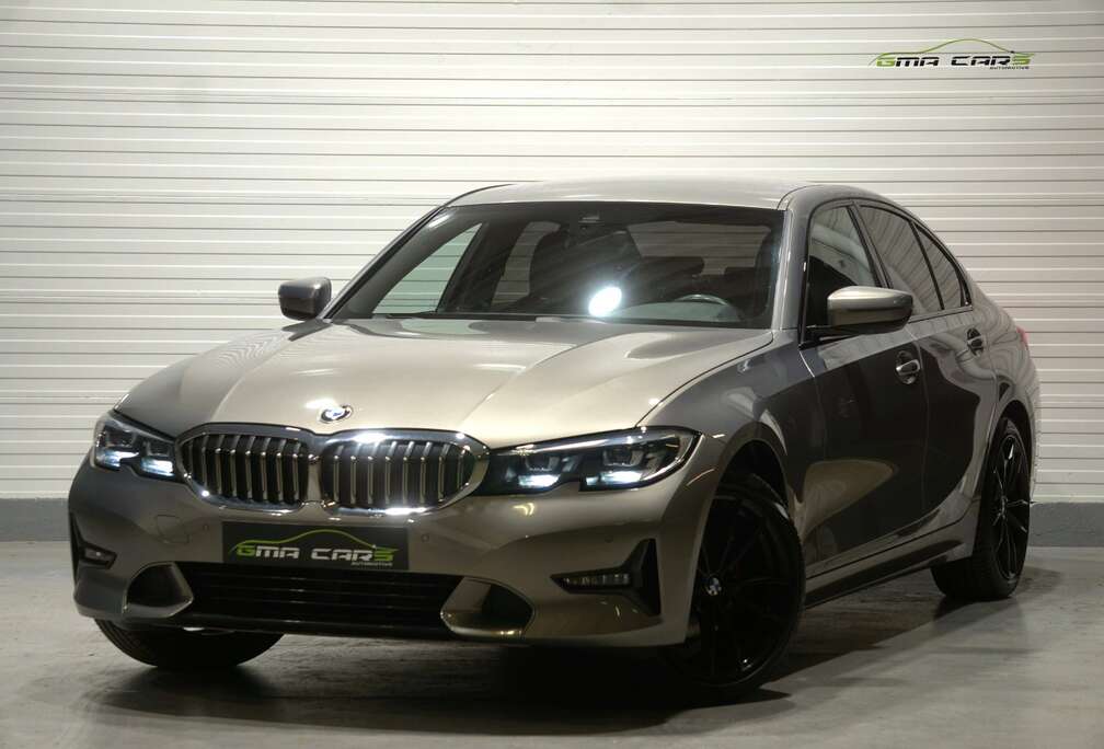 BMW 318 dA Automaat-Navi-Leder-Cam-PDC-91dkm-Garantie