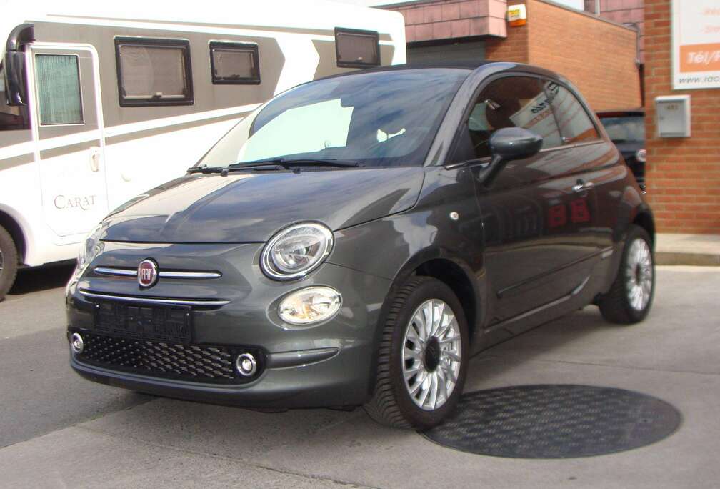Fiat Mod 2020 500C 1.2i Lounge (EU6d-TEMP) Etat Neuf Clim,PDC,Apple,....