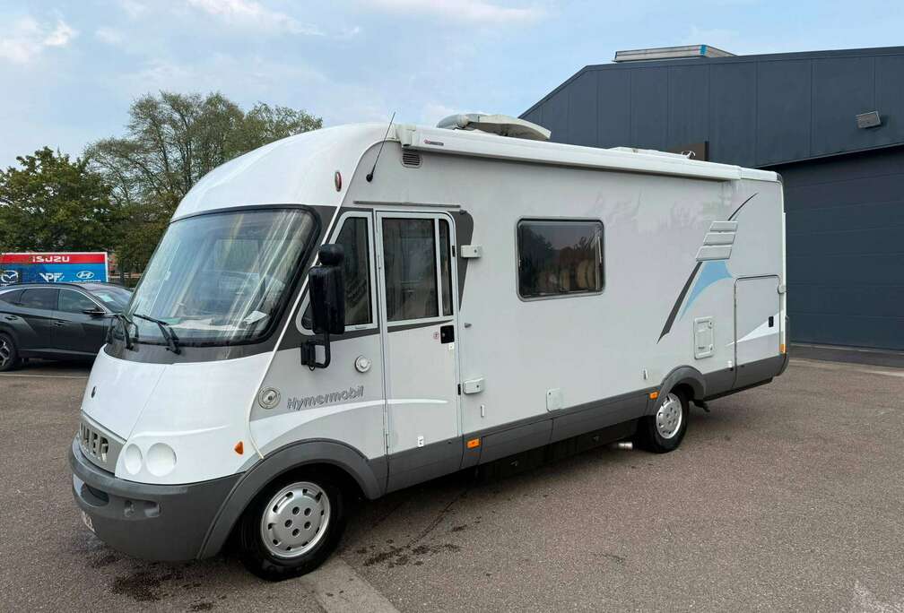 Fiat Hymer B614 Campeer wagen zonnepanelen/XC/douche/gekeurd