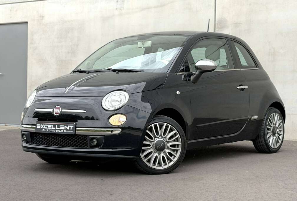 Fiat 1.2i La petite Robe noire/CLIM DIGI/JANTES/BLUETOOTH/PDC/TOIT PANO/GARANTIE 12 MOIS///
