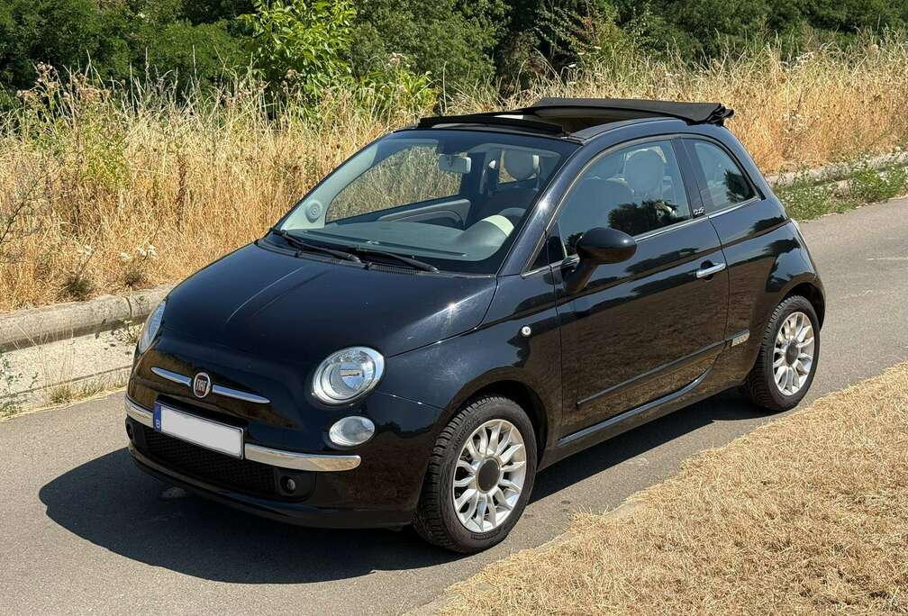 Fiat Lounge - 1.2 essence - cabrio/cuir