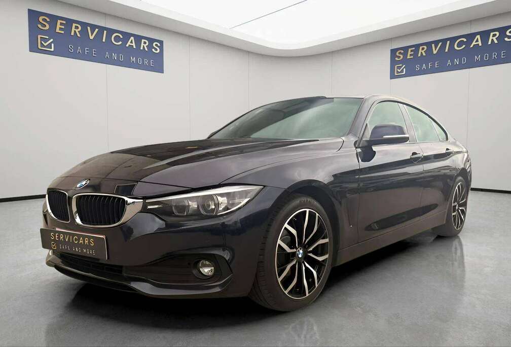 BMW @ SERVICARS FLEURUS - 0451/06.52.14 BMW Gran Coupé 418 d Business Ed AdBlue (EU6c) - Att. remorque - 12 MOIS GARANTIE