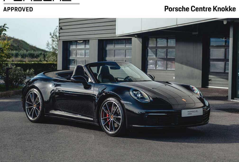 Porsche 4S Cabriolet  Bose  SportC + Exh  360*  18-Way