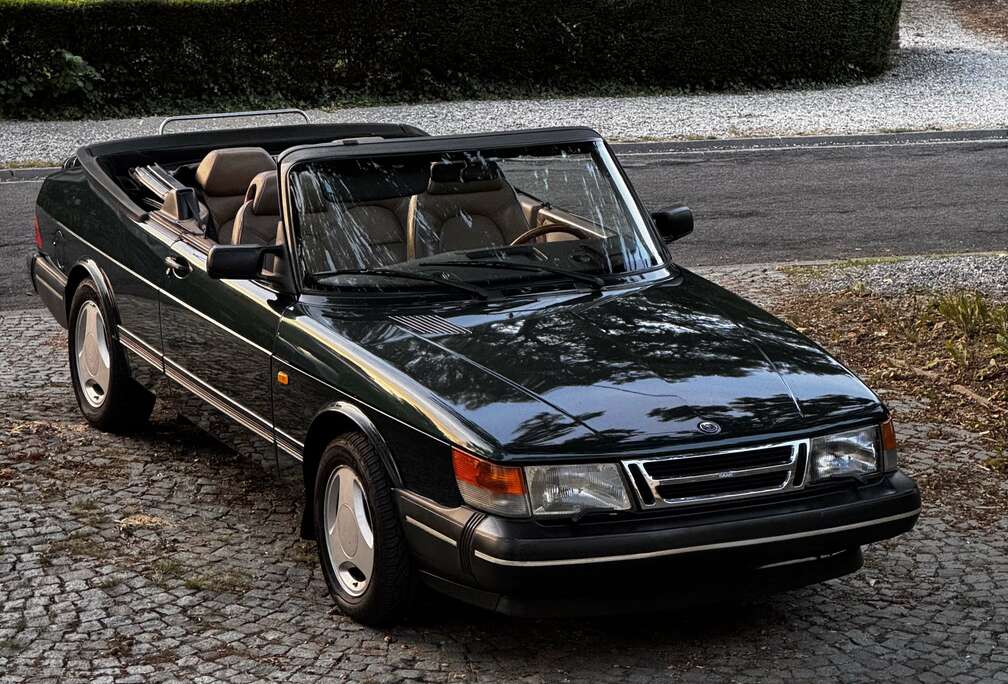 Saab SAAB 900 2.1 16V cabriolet vert scarabé