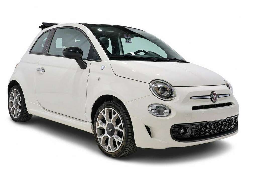 Fiat 500 CABRIOLET,HYBRIDE,CUIR,SERIE HEY GOOGLE