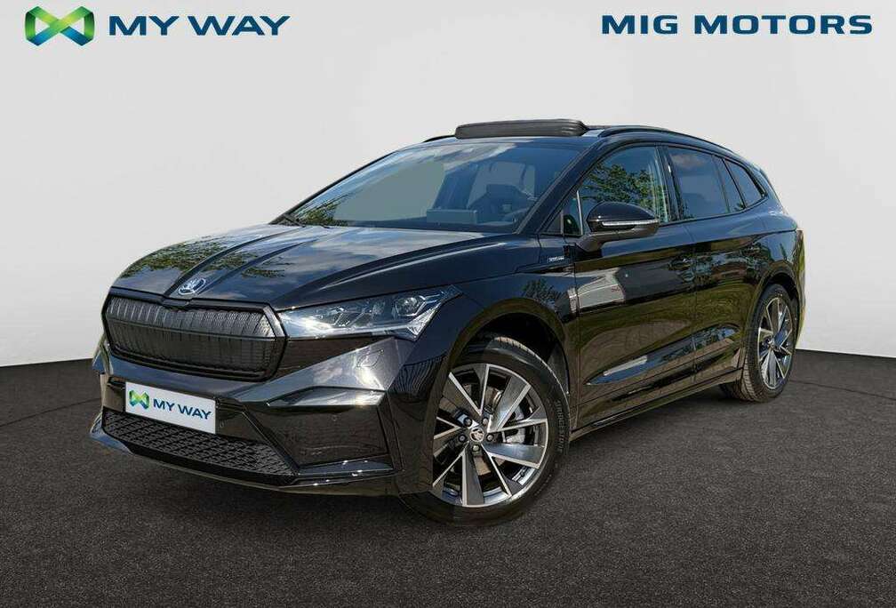 Skoda Enyaq 85 Sportline 82kWh 210kW (285pk)  // Pano dak // Trekhaak // Sportzetels // ...