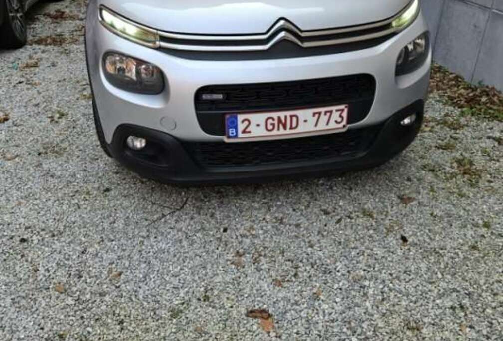 Citroen C3 1.2 PureTech ct+ feuille rose
