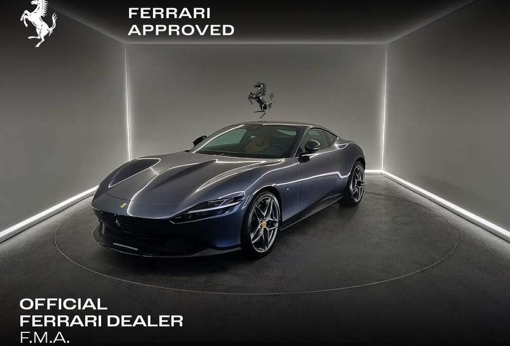 Ferrari Blu Roma / Beige Tradizione - Ferrari Approved