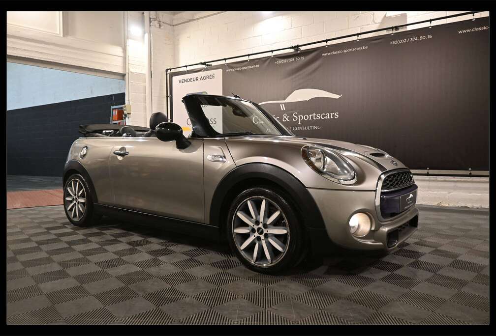 MINI 2.0iA Cooper S  CABRIOLET / AUTO / HARMAN KARDON SOUND / GPS NAVIGATION PRO / BLUETOOTH / CARNET MINI !!