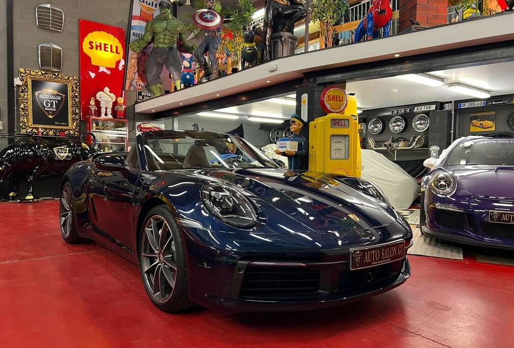 Porsche 911 Carrera 2 Cabriolet PDK Night Blue Metalisé