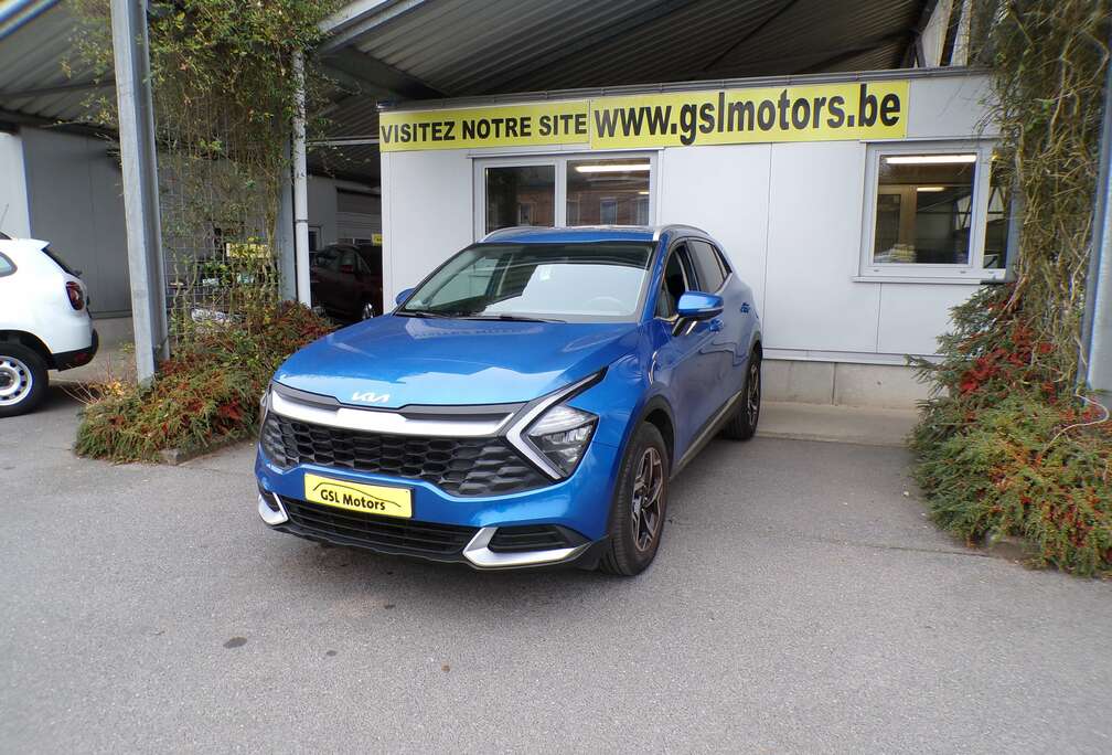 Kia 1.6T-GDi 150cv bleu 03/22 4349km Airco Caméra