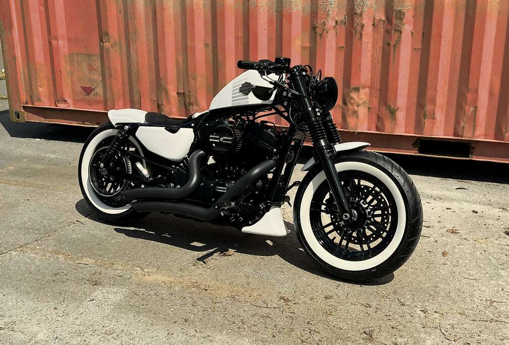 1200 Forty Eight Blanche Bobber Unique Custom RARE