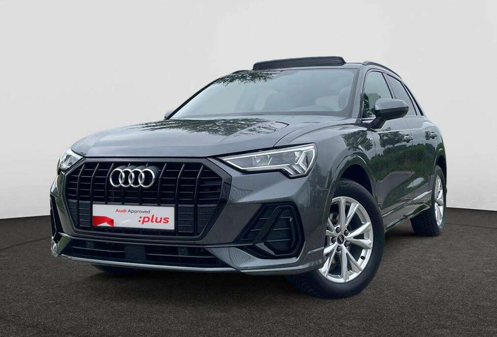 Audi S line 35 TFSI  (150pk) AUTOMAAT /// Panoramisch open dak /// Elektrisch inklapbare Trekhaak /// Elektrisch bedienbare ze