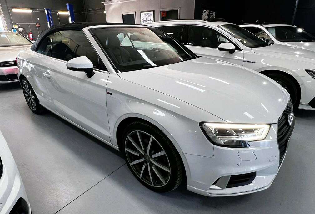 Audi Cabriolet 2.0 TDi S-LINE BOITE AUTO COCKPIT RADAR