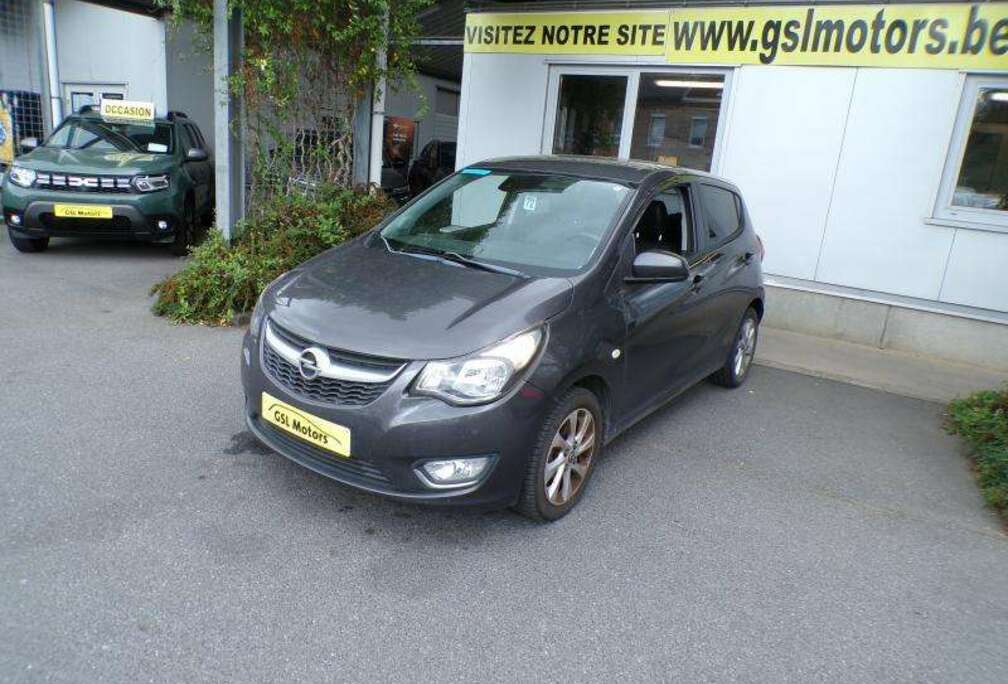 Opel 1.0 75cv noir 12/15  Airco Capteurs Cruise