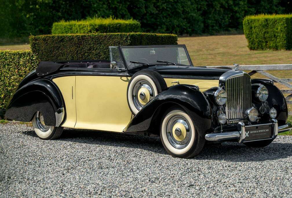 Bentley MkVI Cabriolet Park Ward - Ex Baudouin 1