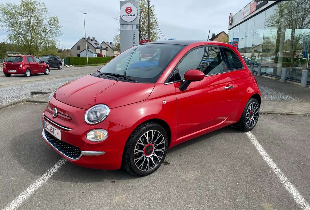 Fiat 500 1.0i MHEV Red CARPLAY GARANTIE 12MOIS