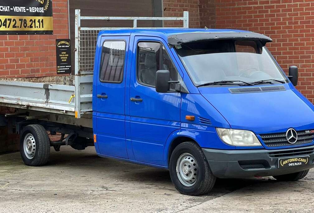 Mercedes-Benz 316  2.7 CDI 160Ch Benne Basculante