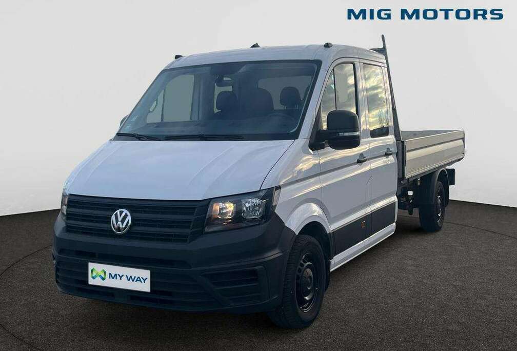 Volkswagen Crafter 35 Pick-up L4 DC  4490 mm  2.0 TDI EURO VI-e SCR RWD BMT 140pk (103KW) Versnellingsbak 6V