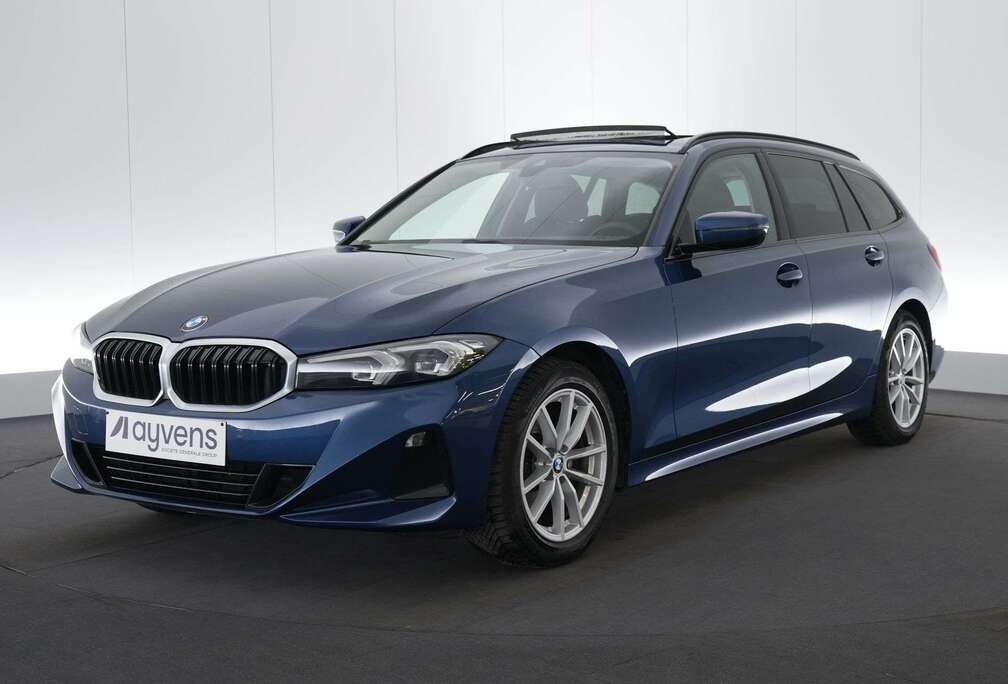BMW 3 Touring 318dA LEDER/STOF LED GPS PDC Pano Verw.
