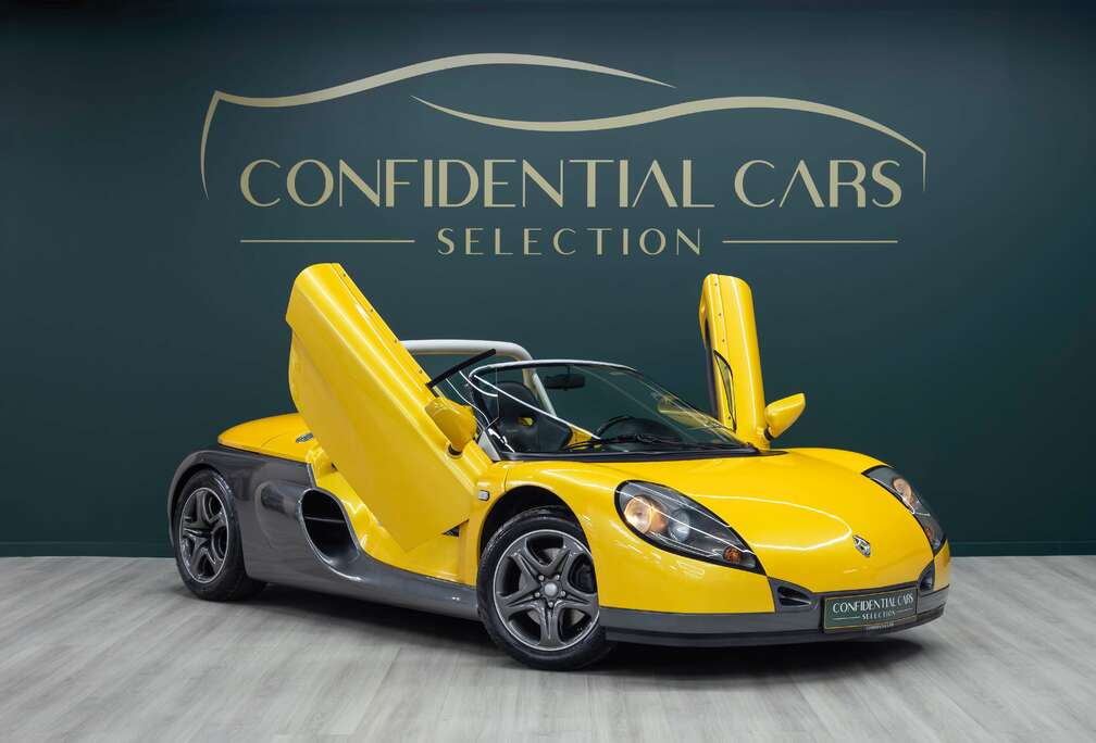 Renault 2.0  Windshield  JAUNE IRISÉ