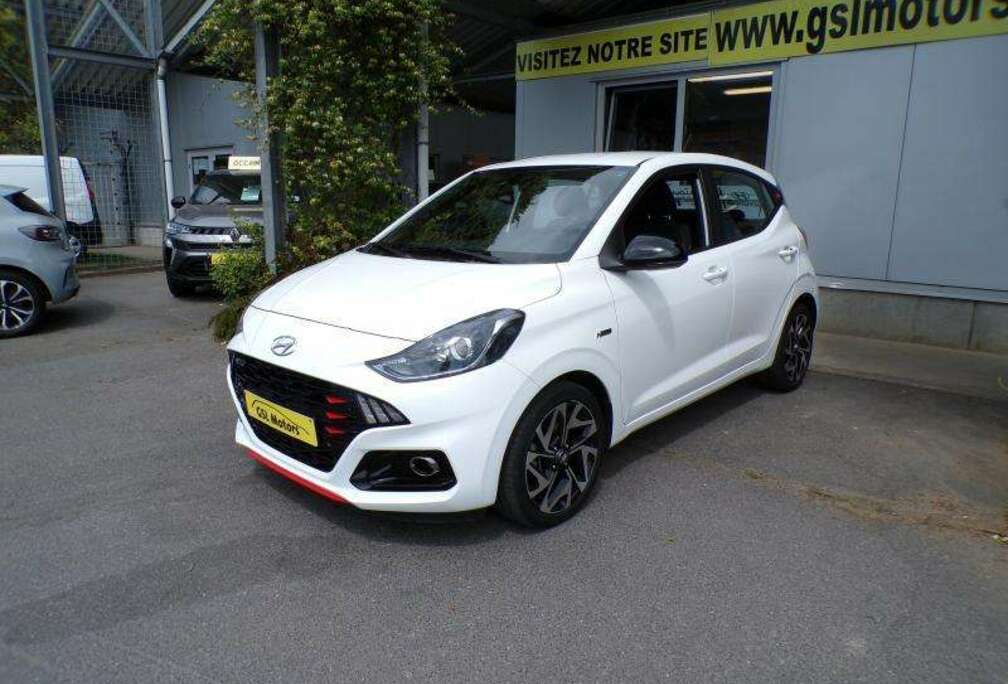 Hyundai 1.0 101cv blanc 01/23 24051km Airco Capteurs