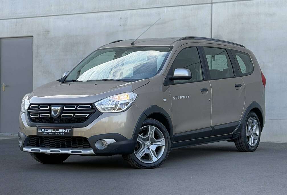 Dacia Lodgy Stepway 1.5BluedCi UrbanExplorer 7places* GPS*CRUISE*BLUETOOTH*AIRCO*PDC*GARANTIE 12 MOIS