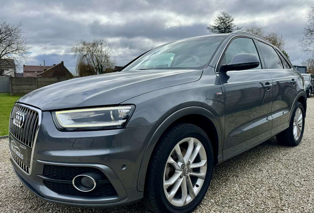Audi Q3 2.0 TDi Quattro S line S tronic*CUIR*GPS*XENON*
