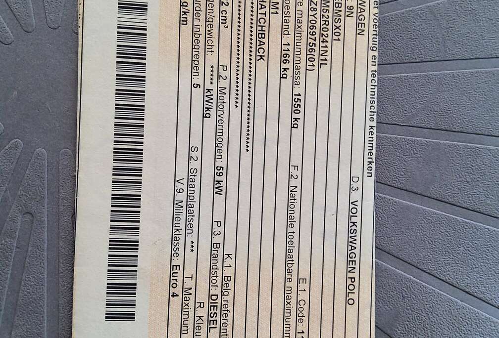 Volkswagen Polo 1.4 TDI DPF BlueMotion