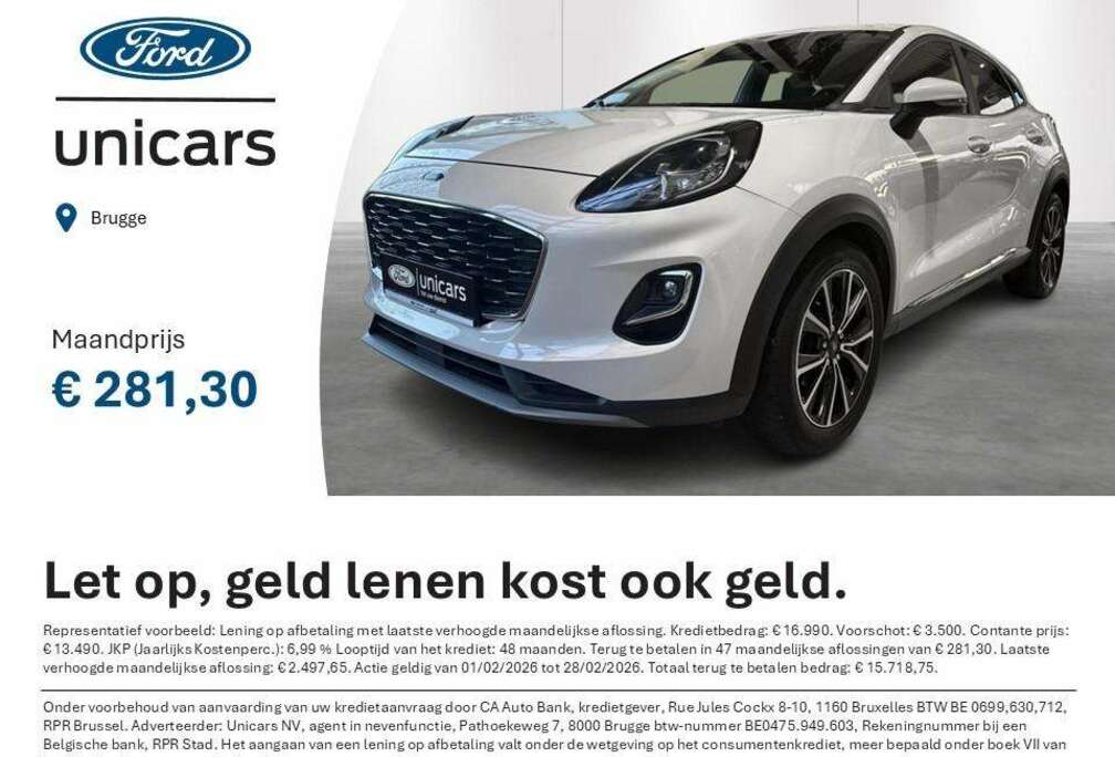 Ford 1.0i Ecoboost 92kW Titanium