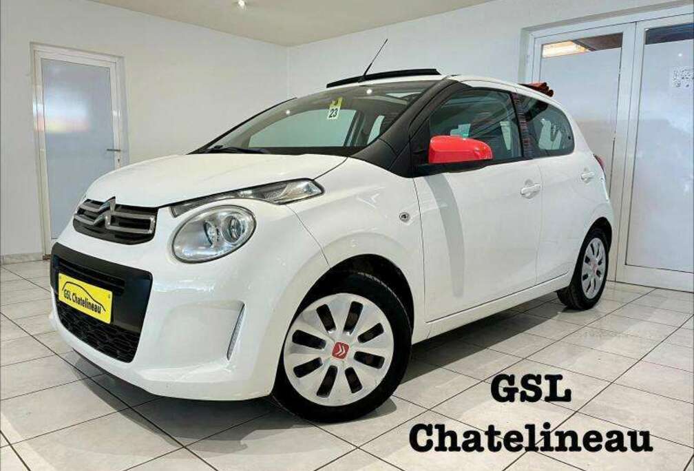 Citroen 1.0I 69CV OPEN AIR BLANC Airco/cruise