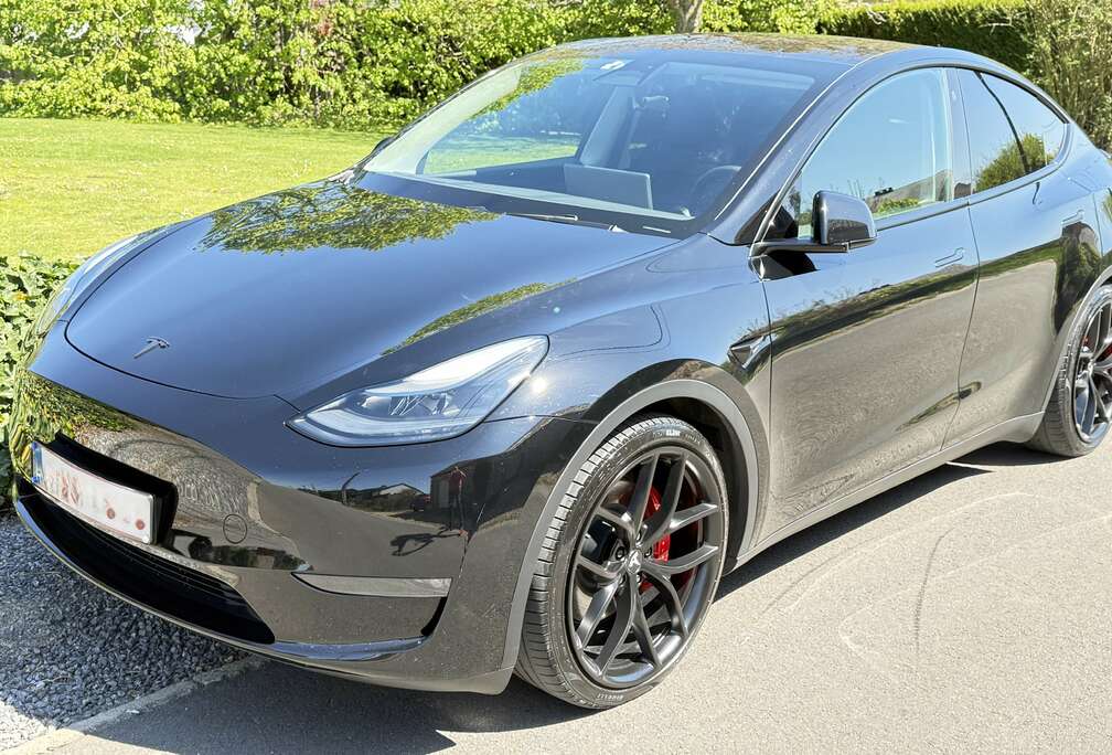 Tesla Model Y PERFORMANCE - 534ch - 2023 - 50m km - att rem - int carbone