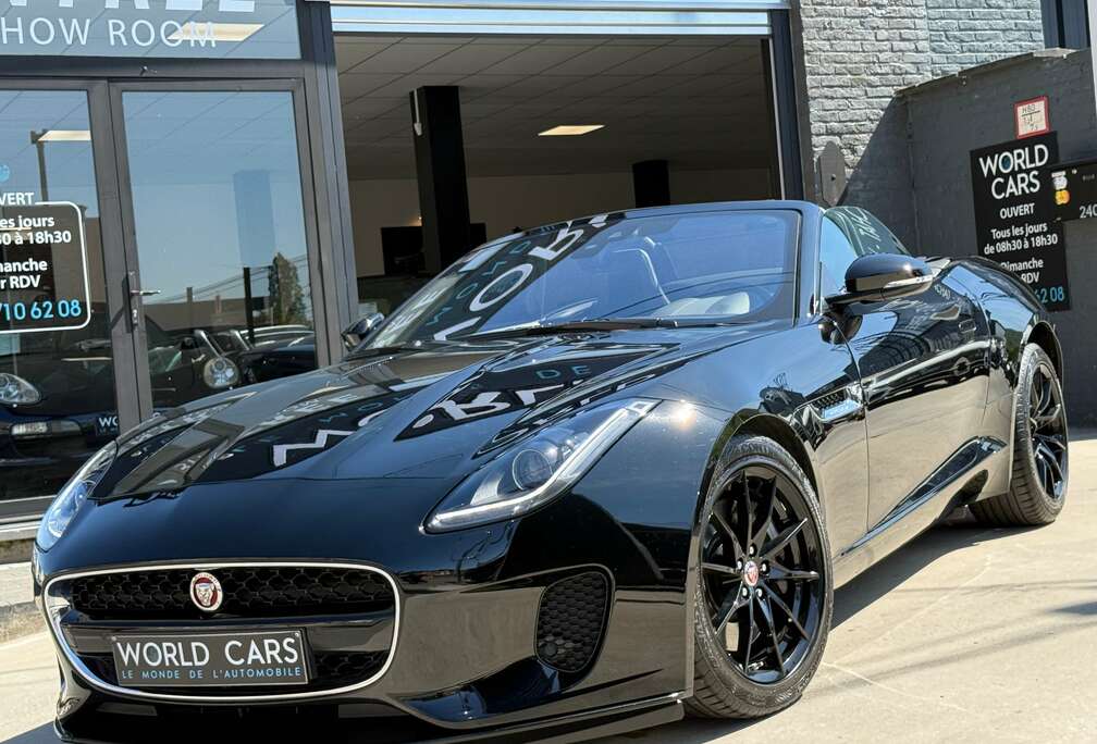Jaguar Cabriolet 2.0 i4 R-Dynamic - NAVI - CAMERA - LINE ASSIST - ANGLES MORTS - FRONT ASSIST - FULL OPTIONS
