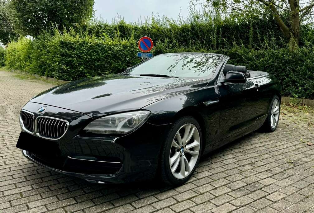 BMW 640i f12 cabriolet 320 chevaux