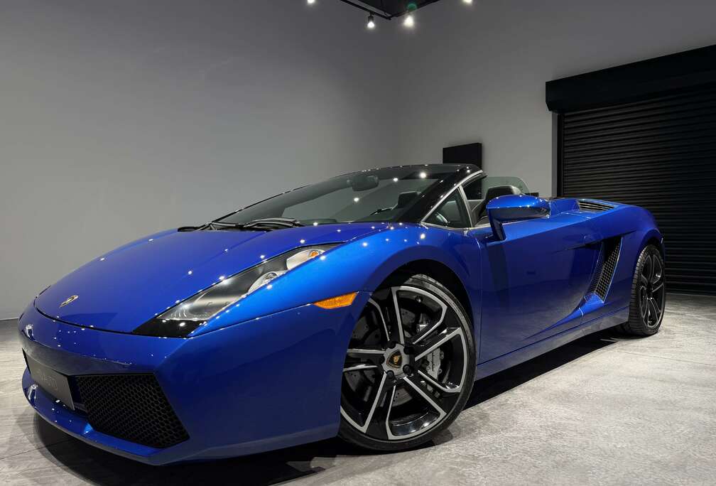 Lamborghini Gallardo Spyder 5.0i V10 40v 2010 LIFT BELGIAN