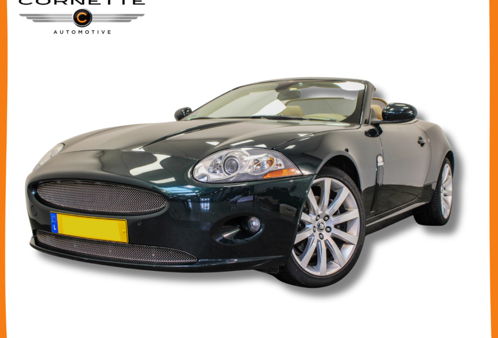 Jaguar 3.5 V8 Cabriolet Uitlaten aangepast naar XKR look