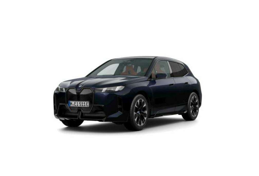 BMW Carbon black iX with M Spor, electric, bold, fully