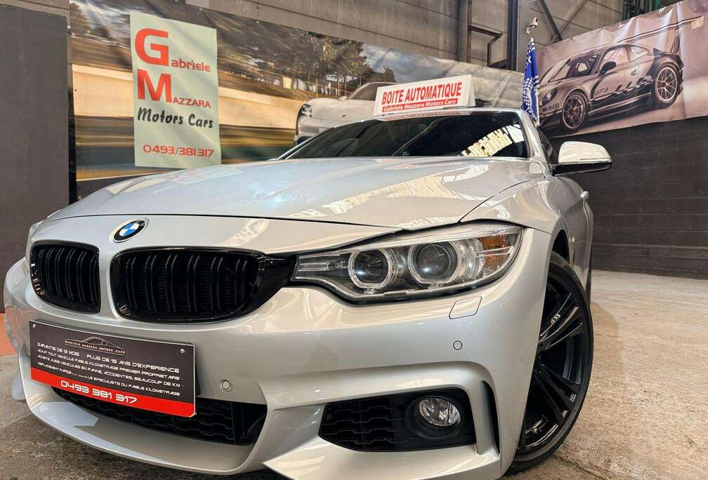 BMW Gran Coupé 418dA Pack-M Xénon LED Cuir chauffant Connect Drive