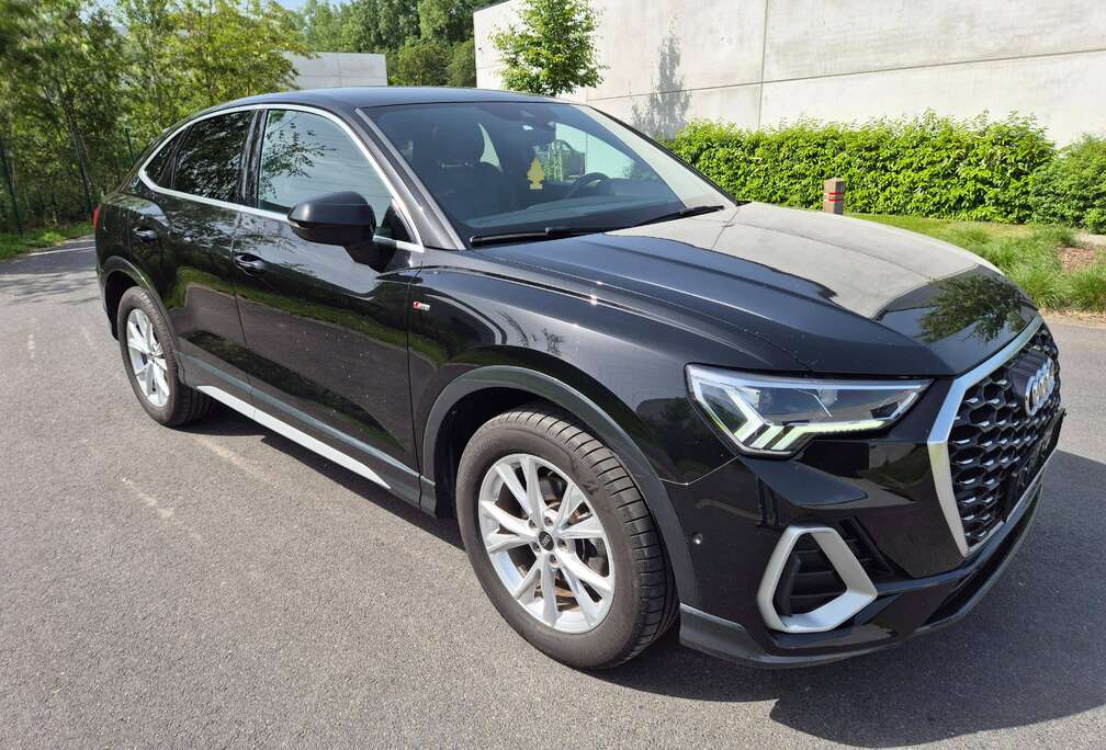 Audi 35 TFSI SPORTBACK S-Line - NAVI, LEDER, PDC V/A+CAM, ELEKTR ZETELS, ANDROID/APPLE, BTW REC, BIAIRCO, TREKHAAK, MODEL 2023