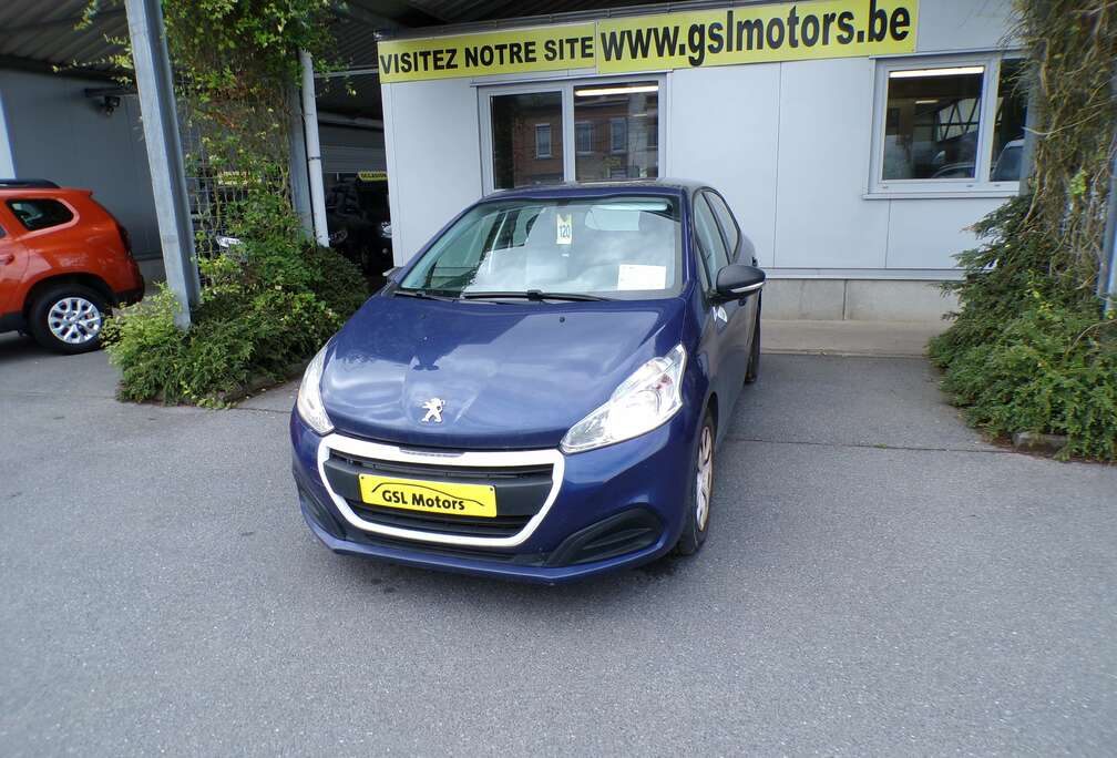 Peugeot 1.2i 68cv bleu 04/17 1ere main Airco Cruise Radio