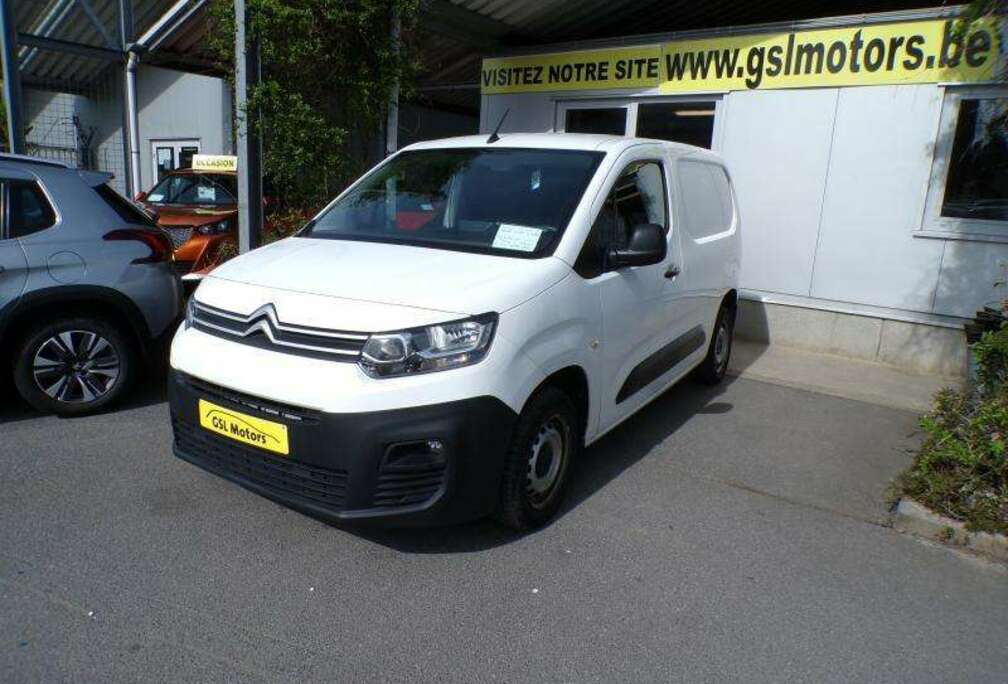 Citroen 1.5HDi 102cv 3pl blanc 02/21 Airco GPS Capteurs