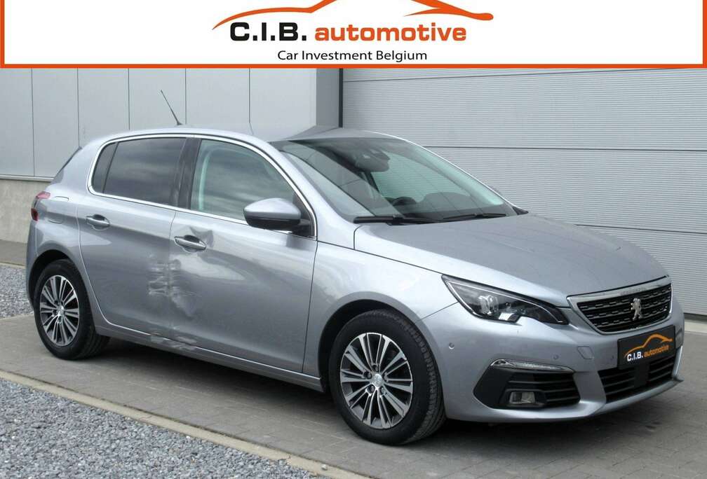 Peugeot 1.2i Allure / € 6.900 netto / 1/2 Leder / Navi / Camera / PDC