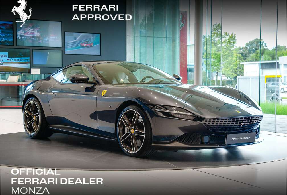 Ferrari Blu Roma  Passenger Display  Ferrari Approved