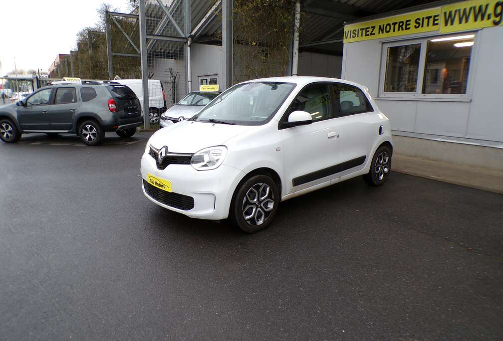 Renault 1.0i 65cv 04/21 blanc 20.761km Airco Bluetooth USB