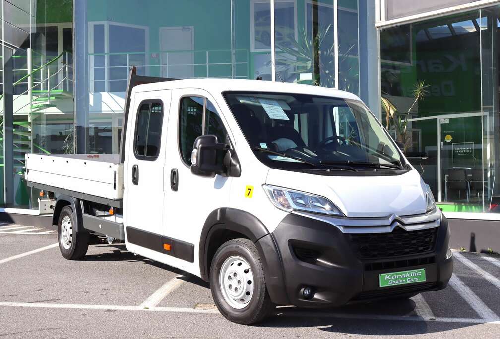 Citroen 2.0HDi 165CV 7PLACES BENNE PLATEAU GPS CAMERA TVAC