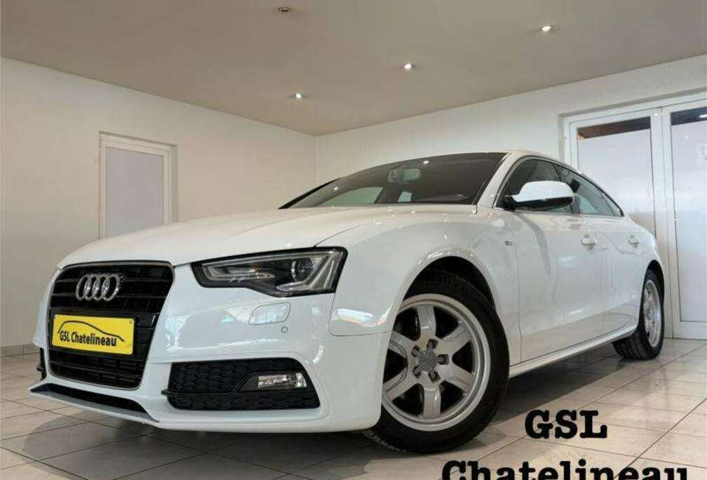 Audi S-line 1.8 144cv 05/16 93305km Capteurs/Cam/Navi